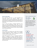 Simplified Acquisition Success