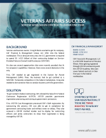   Veterans Affairs Success